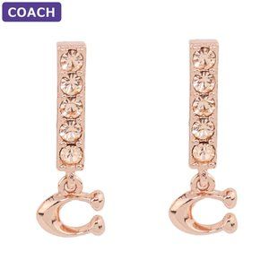 Signature Pave Bar Stud Earrings